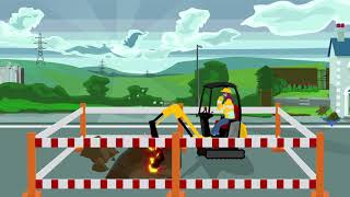 Excavation safety animation [upl. by Rudyard]