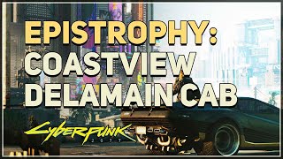 Find the Delamain cab in Coastview Cyberpunk 2077 Epistrophy [upl. by Brom]