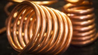 How to make a copper tube coils [upl. by Lahcim]