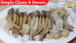 How to Clean amp Devein Prawns Shrimps for Different Dishes [upl. by Rhyner]