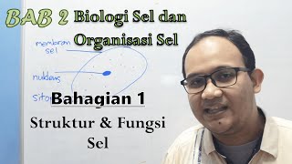 KSSM Bio Ting 4  Bab 2  Biologi Sel Part 1 Struktur dan Fungsi Sel [upl. by Edmee]