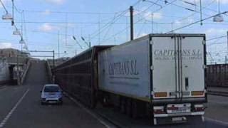 CHANNEL TUNNEL boarding Folkestone to Calaiswmv [upl. by Ytram]