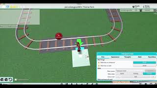 How To Get The Public Transportation achievement  Roblox Theme Park Tycoon 2 [upl. by Savvas]