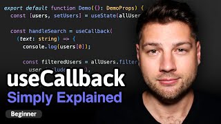 Learn React Hooks useCallback  Simply Explained [upl. by Philipps]