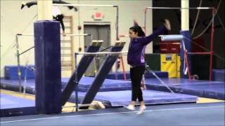 Aly Raisman  Back in Training 2014 [upl. by Doykos]