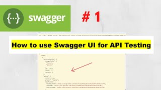 Swagger  1  How to use Swagger UI for API Testing  NATASA Tech [upl. by Gothart339]