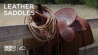 Leather Saddles  Handcrafted America [upl. by Lleznol]