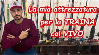 LA MIA ATTREZZATURA DA TRAINA COL VIVO [upl. by Thea825]