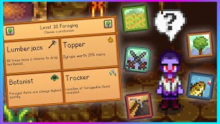 What are the BEST PROFESSIONS to Choose in Stardew Valley [upl. by Madelin]