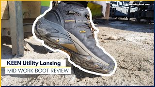 KEEN Lansing Review Owners feedback on these mid steel toe work boots [upl. by Debera]