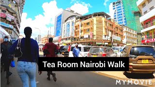 walking around Tea room Accra road and downtown Nairobi CBD streets Dennis The National [upl. by Maclaine]