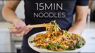 15MIN Noodle Stir Fry Recipe TO MAKE TONIGHT [upl. by Conall156]