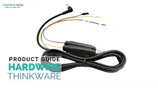 How to Install Thinkware Hardwire Kit Install for ALL Dash Cameras [upl. by Pussej]