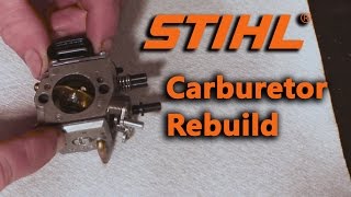 Stihl Chainsaw Carburetor Rebuild MS 440 [upl. by Eigriv]