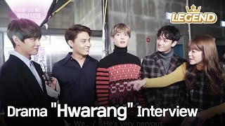 Drama quotHwarangquot Interview [upl. by Aiekahs]