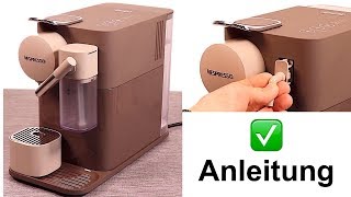 DeLonghi Nespresso Latissima One Entkalken  Anleitung [upl. by Camus]