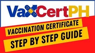 VaxCertPH Tutorial DOWNLOAD VACCINATION CERTIFICATE PHILIPPINES DOH [upl. by Llenreb]