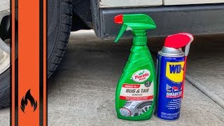 Pro Tip Easily Remove Nasty Tar From Your Car [upl. by Kalman]