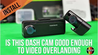 THINKWARE DASH CAM F200 PRO INSTALL 5TH GEN TOYOTA 4RUNNER FOR OVERLAND ADVENTURESWILL IT WORK [upl. by Carnes560]