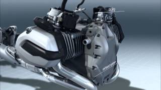 BMW Motorcycles R1200GS WaterCooled Boxer Engine internal view Video [upl. by Warford]