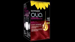 Garnier Olia Light Intense Auburn Dye [upl. by Leahci]