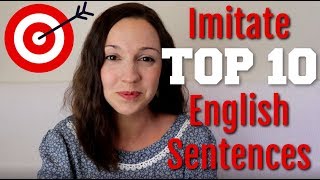 How to Pronounce TOP 10 English Sentences [upl. by Annie219]