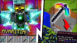 ✔️ O MOD MAIS APELÃO OP JÁ FEITO PARA O MINECRAFT  Avaritia [upl. by Reteip]