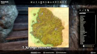 ESO Greenshade All Skyshard Locations updated for Tamriel Unlimited [upl. by Isied706]