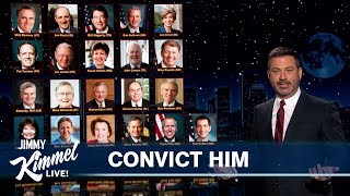 Jimmy Kimmel Breaks Down Path to a Trump Conviction [upl. by Navis]