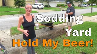 How To Sod Yard With St Augustine [upl. by Cuda]