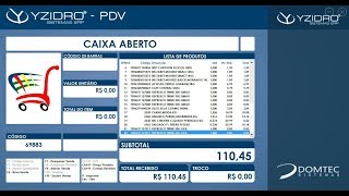 Sistema para supermercado  Venda PDV  Software Yzidro ERP [upl. by Apollus660]