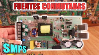 Fuentes Conmutadas vs Fuentes Lineales  Como funciona una SMPS [upl. by Kielty666]