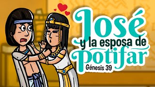 José y la esposa de Potifar 😘😨  Historia de la Biblia  Mi Primera Biblia  17 [upl. by Linnette]