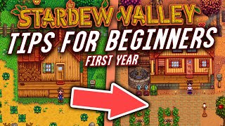 New Stardew Valley Player Heres Ten First Year Tips for Beginners 15 Update Guide [upl. by Norvall]