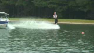 Chris Parrish Ties The Mens Water Ski Slalom World Record on his new GOODE 9900SL [upl. by Irot]