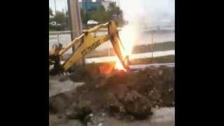 Excavation Safety  Underground Electric Cable Damage [upl. by Alyn]