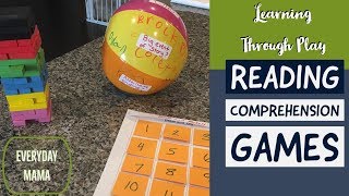 Learning Through Play Reading Comprehension Games [upl. by Esinaj141]