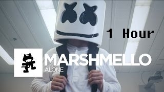 Marshmello I Alone 1 Hour Official Monstercat Music Video [upl. by Ellednahc]