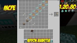 Showcase Addon Avaritia MCPE Minecraft Indonesia [upl. by Manwell]