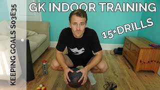 Indoor Drills for Goalkeepers  Keeping Goals  S3Ep35 [upl. by Jereme638]