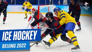 Sweden vs Canada  Mens Ice Hockey Quarterfinal  Full Replay  Beijing2022 [upl. by Ailedamla]