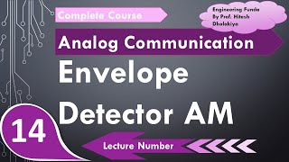 Envelope Detector Basics Derivation Working Block Diagram amp Circuit Explained  AM detection [upl. by Le]