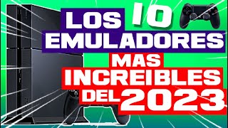 NUEVOS EMULADORES PARA PC QUE SON INCREIBLES 2023 [upl. by Bouzoun]