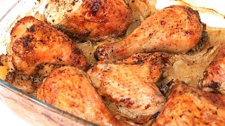 Pollo al Horno con Patatas y Cebolla [upl. by Rellim]