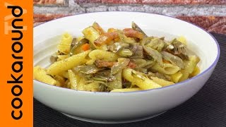 Mezze penne ai carciofi  Ricetta veloce [upl. by Ettenuahs]