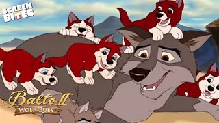 Puppies  Balto II Wolf Quest  Screen Bites [upl. by Yelwar137]