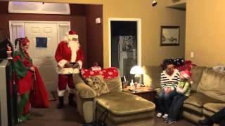 Santa comes to Avas house [upl. by Inor]