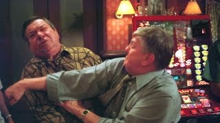 EastEnders  Charlie Slater Punches Harry Slater 4th October 2001 [upl. by Xever]