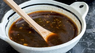 How to Make Takoyaki Sauce – A Super Simple Japanese Sauce Recipe [upl. by Yard]