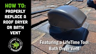 HOW TO Replace a Roof Vent [upl. by Kristie]